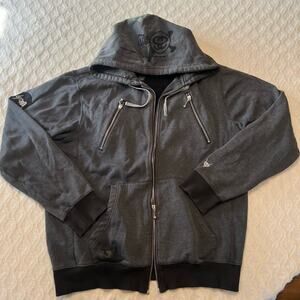 Vintage Stussy x Kostas Seremetis Grey Hoodie (Japan Exclusive) Size XL